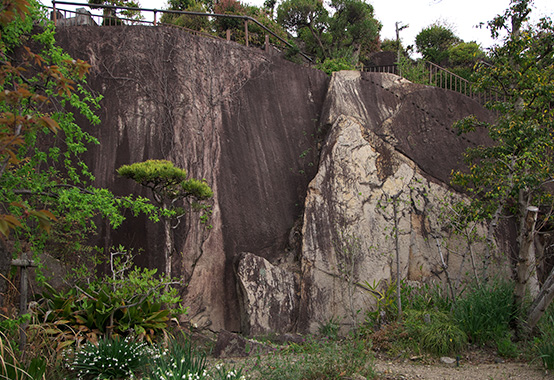名古屋城築城の岩
